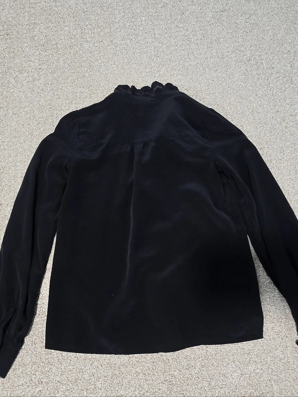 Set Of 2 Sezan Chlo Ruffle Black And Ivory Size 32 Or 00 - Picture 5 of 9